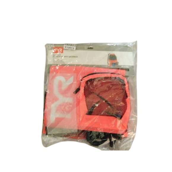 TYR Alliance Big Mesh Mummy Backpack Swim Bag 40 Liters NWT - Picture 1 of 2